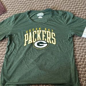 NFL Green Bay Packers Green Long Sleeve Tee